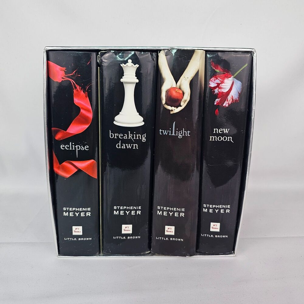 Stephenie Meyer Twilight Saga 4 Book Hardcover Box Set 2008 First Edition